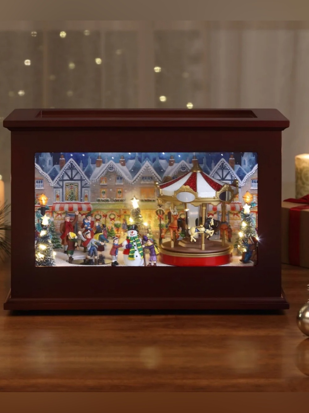 Mr.Christmas Animated Heirloom Music Box